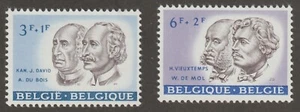 Belgium 1961 #B688-89 Historical Persons - MNH - Picture 1 of 3