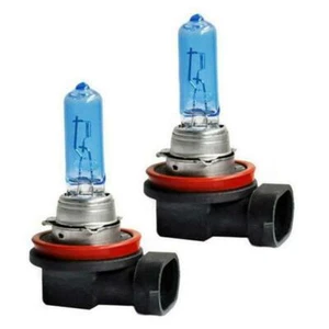 2 x 12V 9005 HB3 100W XENON WHITE 5000K HALOGEN CAR HEAD LIGHT LAMP GLOBE BULB - Picture 1 of 5