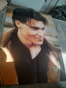 FAME! Giant Poster Magazine. Johnny Depp Poster 4 × A4 Size. NEW. RARE. Rob Lowe - Picture 1 of 3