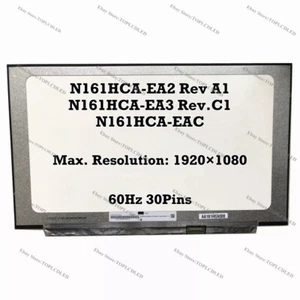 N161HCA-EA2 Rev A1 passend für N161HCA-EA3 Rev.C1 N161HCA-EAC FHD LCD Bildschirm 30 Pins IPS - Bild 1 von 1