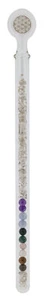 Edelstein Energiestab 5 ELEMENTE LEBENSBLUME 16 cm Kristallstab Vitalstab Wasser - Bild 1 von 2