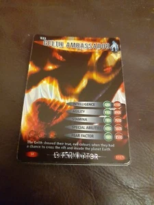 Doctor Who Battles In Time Card Number 37 Gelf Ambassador Super Rare Card - Picture 1 of 4