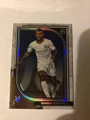 2022 Topps Museum Collection Raheem Sterling Man City England  - Image 1 of 2
