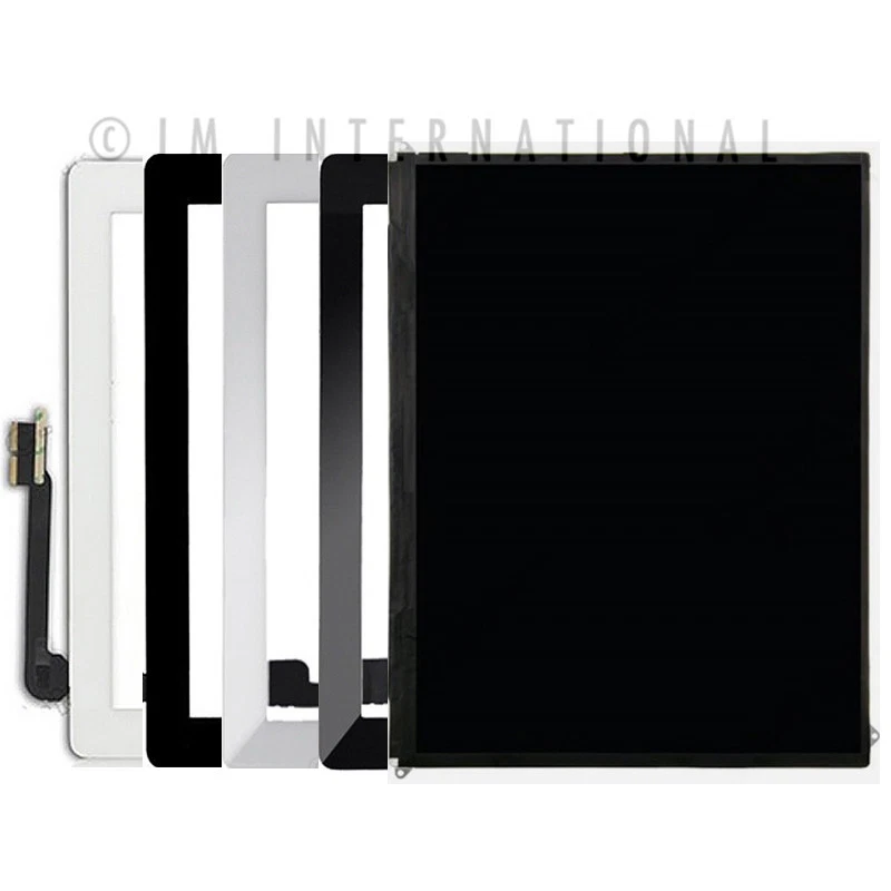 White iPad 2 | iPad 3 | iPad 4 Touch Screen Digitizer Lens Glass Black - Image 1 of 1