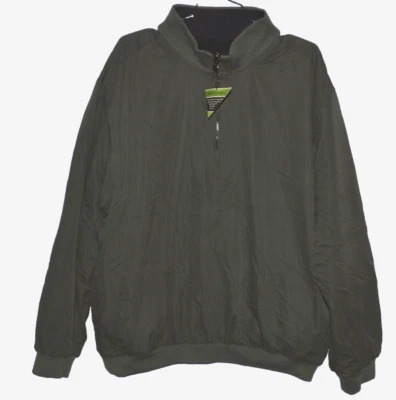 CHAQUETA WEDGE GOLF NUEVA NUEVA CON ETIQUETAS TALLA L GRIS OLIVA NEGRA REVERSIBLE RESISTENTE AL VIENTO AGUA Foto 1 de 4