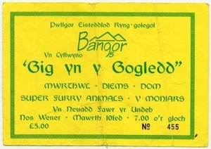 Super Furry Animals Eisteddfod Bangor 1995 Ticket - Picture 1 of 1