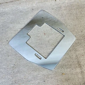 Kahler 5005 Floyd Rose Adapter Conversion Plate Recessed Chrome - Picture 1 of 3