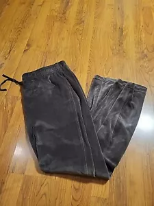 Reebok Velluto 2XL Tuta Pantaloni Grigi Nuovi 40"" X 29"" Classici - Foto 1 di 10