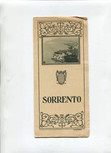Vintage Brochure SORRENTO ITALY illus pre war - Picture 1 of 2