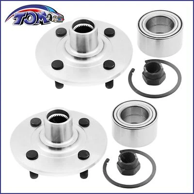 2pcs Front Wheel Bearing & Hub Fits Saturn SC1 SC2 SL SL1 SL2 SW1 SW2 Base 1.9L - Image 1 of 4