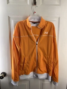 Under Armor LS Ladies Collared Full Zip 100% Polyester Jacket Large Regular - Picture 1 of 10