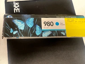 HP Tinte Toner OEM Original 980 Cyan D8J07A - Bild 1 von 2