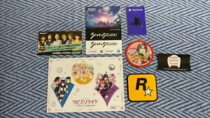 Various Genuine Promotional Stickers from Tokyo Game Show Japan Mint Condition - Picture 1 of 1
