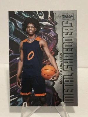 2022 SkyBox Metal Universe Champions #122 Scoot Henderson - Image 1 of 2