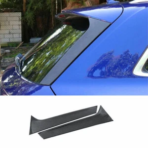For Audi Q5 2018-2023 ABS Carbon Fiber Rear Both SidesTrunk Spoiler Wing Flap - Bild 1 von 5