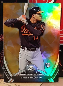 MANNY MACHADO GOLD ROOKIE~ 2013 BOWMAN PLATINUM RC #42 ~ PADRES ~ ORIOLES - Picture 1 of 2