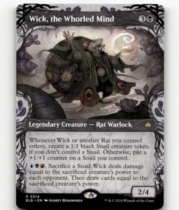 Magic The Gathering Wick, The Whorled Mind (Vitrina) #314 - Bloomburrow - Imagen 1 de 1