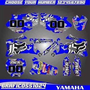 Yamaha YZF250-450 2006 2007 2008 2009 yzf450 yz250f yz450f graphics kit stickers - Picture 1 of 4
