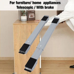 Extendable Heavy Duty Appliance Rollers for Washing Machine Movable Base Wheels - Picture 1 of 12