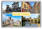 Hereford , Herefordshire Fridge Magnet 01 Free Postage