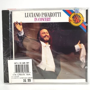 SEALED CD Luciano Pavarotti in Concert Andrea Griminelli Emerson Buckley - Picture 1 of 4