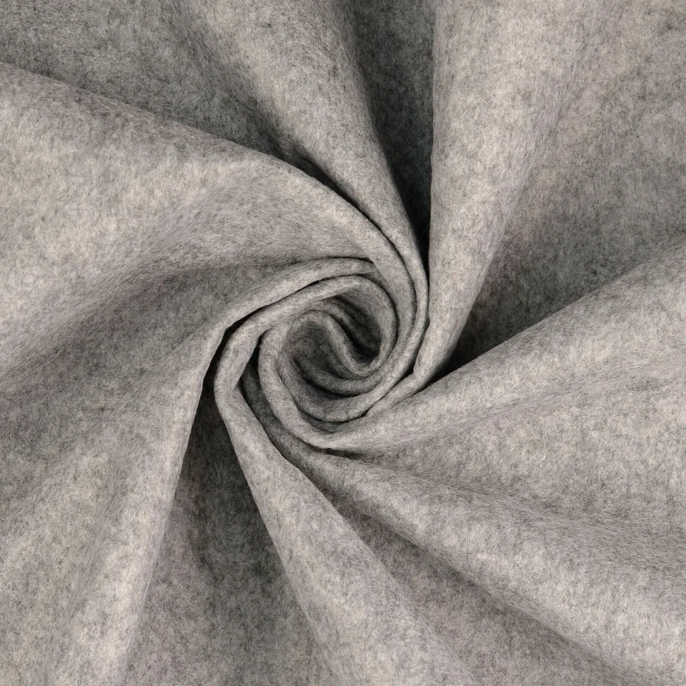 FILZ Stoff Bastelfilz 1,5mm stark 180cm breit GRAU Meliert EUR 10,98/m - Bild 1 von 1