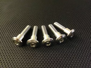 Suzuki Bandit 600 Titanium rear disc bolt kit 95-05 GSF600 Ti rotor bolts - Picture 1 of 5