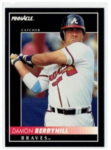 1992 Score/Pinnacle Baseball Card Damon Berryhill #390 - Picture 1 of 2