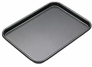 KitchenCraft MasterClass Non-Stick Baking Tray, Grey, 24 x 18 cm