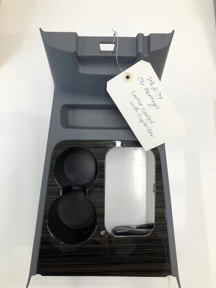 2006 MERCURY MONTEGO FORD 500  SHIFTER BEZEL GRAY/WOODGRAIN,CUPHOLDERS 05 06 07  — 第 1/4 张图片