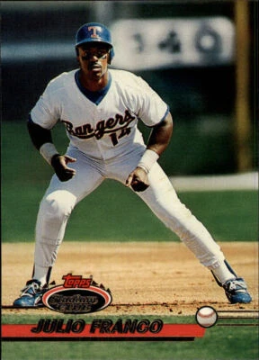 1993 Stadium Club #651 Julio Franco - NM - Image 1 of 2
