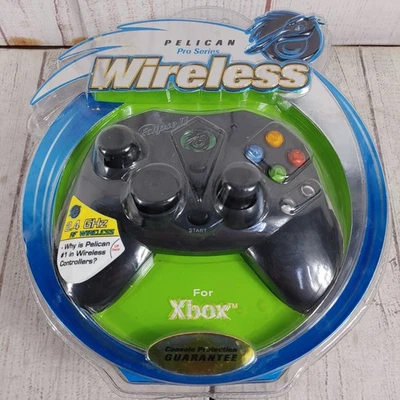 BRAND NEW - Pelican Eclipse II PL-2020 Wireless Xbox Controller Black w Receiver - Image 1 of 4