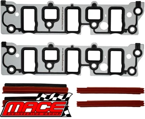 PERF. LOWER INTAKE MANIFOLD GASKET KIT FOR HOLDEN CALAIS VS VT VX VY L67 3.8L V6 - Foto 1 di 1