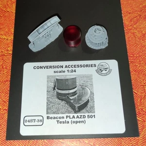 Beacon PLA AZD 501 Tesla (open)  red - Start 43 St38r skala 1/24 - Imagen 1 de 1