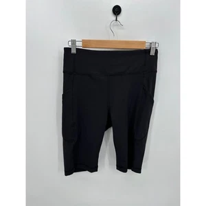 Lululemon Invigorate High-Rise Short 10" Women Size 8 Black Biker Compression - Picture 1 of 7