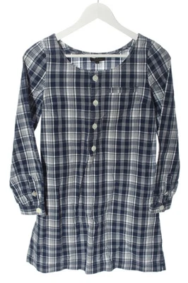 A.P.C. Minikleid Damen Kleid Gr. DE 36 blau-weiß Casual-Look - Bild 1 von 4