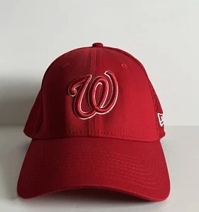 Washington Nationals MLB Hat. Red Breathable Medium/Large - Picture 1 of 7