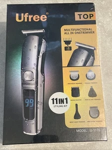 Ufree All In One Styling Kit Model U-1176 Professional Hair Beard Trimmer - Picture 1 of 2
