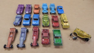 Lot Of 18 Assorted Vintage TootsieToy Cars, Made In The USA, Used Condition - Picture 1 of 9