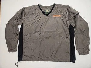 STIHL Cabela Jacket Coat Pull Over Mens 2XL Regular Olive Green Black - Picture 1 of 8