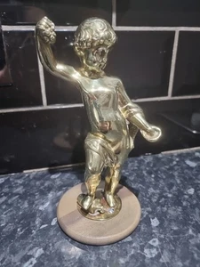 Late 19th century Solid Bronze Greek Empire Cherub, STUNNING - Picture 1 of 24