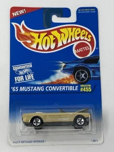 Hot Wheels Metallic Gold ‘65 Ford Mustang Convertible #455 B3 - Picture 1 of 8