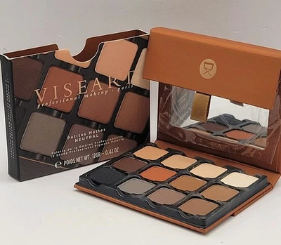 Paleta de Maquillaje Pigmento Viseart 12 Tonos - Petites Mattes NEUTRO - 0.42oz Foto 1 de 4