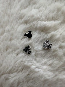 Pandora Disney Floating Locket Petite Charms Cz Minnie And Mickey, Enamel Mickey - Picture 1 of 10