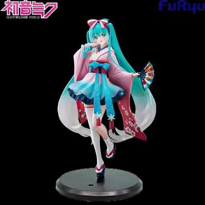 New Hatsune Miku Anime Figure Toys Series Kimono PVC Action Figurine Gifts - Image 1 of 4