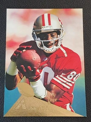 Jerry Rice 1994 Pinnacle #519 San Francisco 49ers Football Card - Image 1 of 2