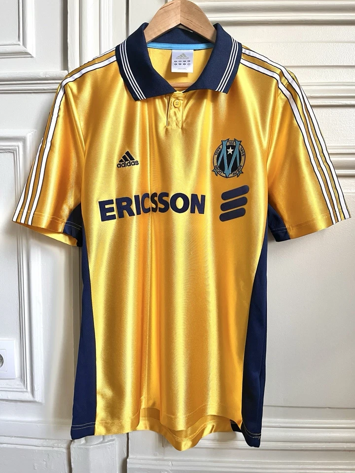 Maillot vintage Olympique Marseille OM 1999 99 anniv. 100 ans Adidas taille M - Photo 1/4