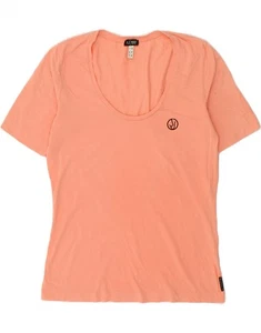 ARMANI Womens T-Shirt Top EU 46 XL Orange BI17 - Picture 1 of 6