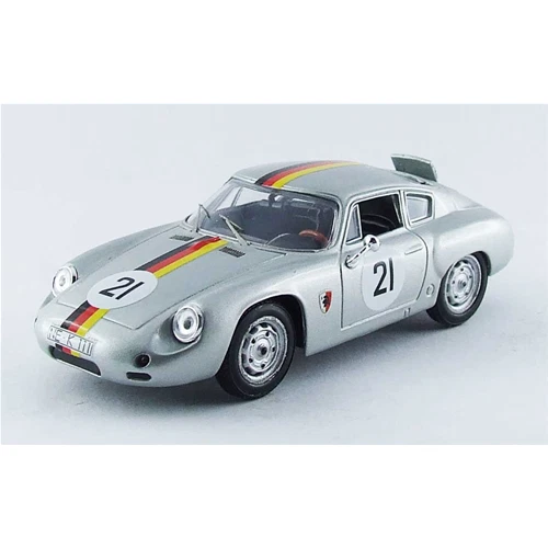 PORSCHE ABARTH N.21 1000 Km PARIGI 1962 LINGUE-KOCH 1:43 Best Model Auto Competi - Immagine 1 di 1