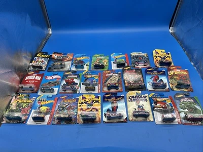 2000s Hot Wheels Lot 20 Plus Diecast Cars Marvel  - Image 1 of 4